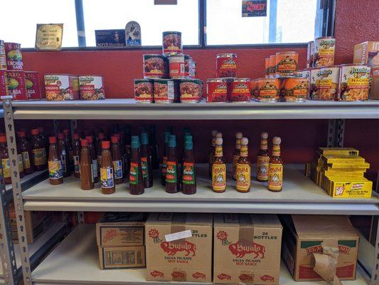 More hot sauces