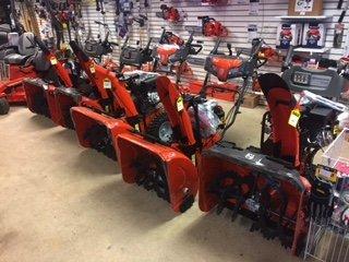 Full Line of Husqvarna Snow Throwers