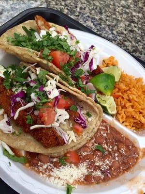 Fish stick tacos