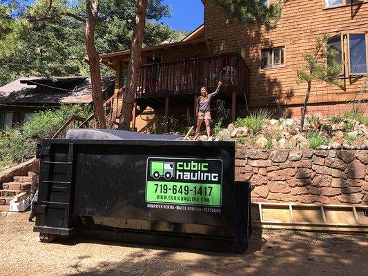 Thumbs Up from customers for Dumpster Rental Colorado Springs.