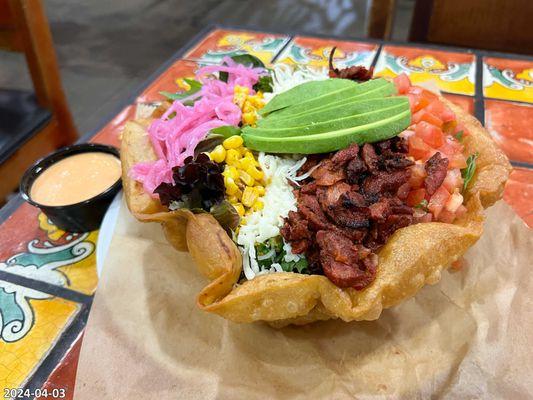 Taco Salad (pork)