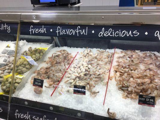 Seafood department