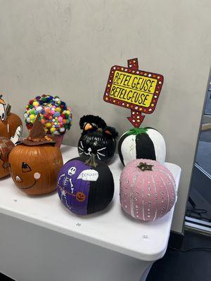 Pumpkin decorations!