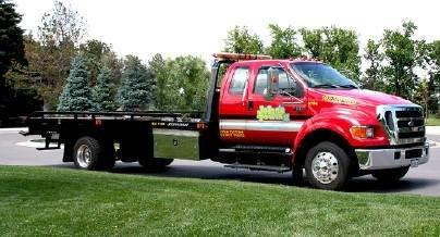 John's Towing Service trucks