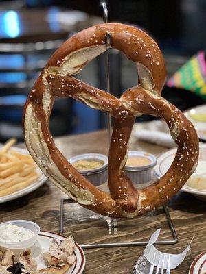 Large Bavarian Pretzel