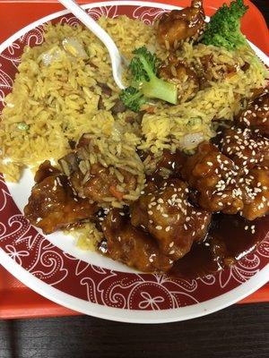 Sesame chicken (small) $6