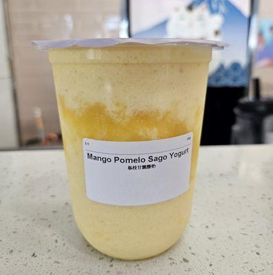 Mango Pomelo Sago Yogurt