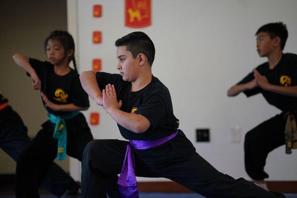 Chinese New Year Kung Fu Performance at Campbell Recreation Center