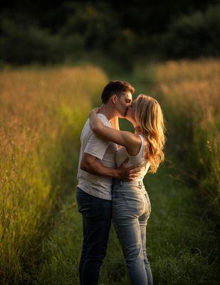 Engagement session in holly MI