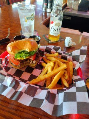 burger plus fries