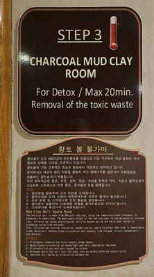 Charcoal Mud Clay Room benefits.