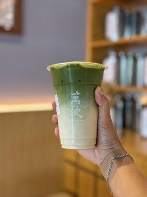 ig: @whatsviveating  |  yamamasa koyamaen's matcha latte