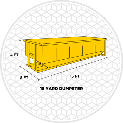 15 Yard Dumpster Dimensions