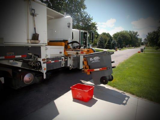 Automated Trash Cart Service