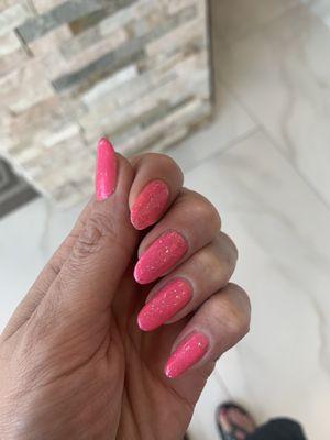 Sweetheart pink gel