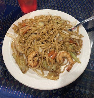 Pad Lo Mein, Shrimp