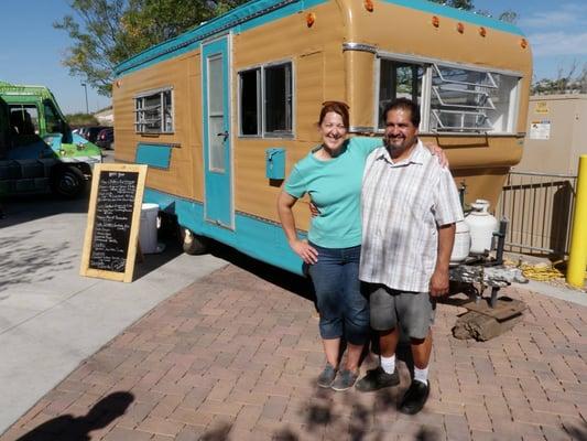 Daco and his wife Linda at GABF at Odell Brewery