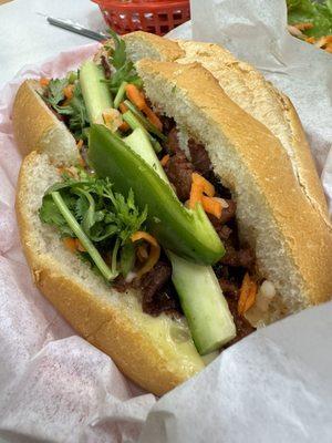 Pork Banh mi was pretty good  9/10