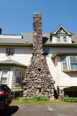 repaired chimney