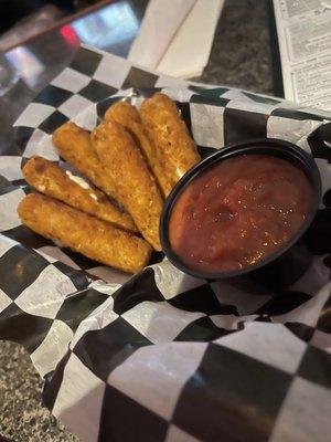 Mozzarella sticks.