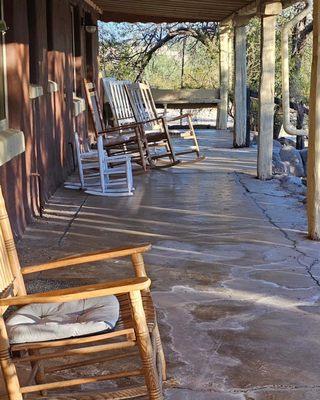 Main house front patio