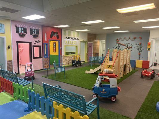 Giant play room