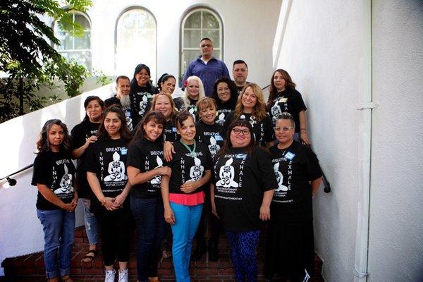 Group picture after Spiritual healing anxiety workshop.