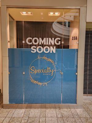 Mall Vinyl Window Graphics