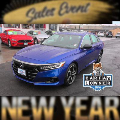 1-Owner, Great Value 2021 Honda Accord