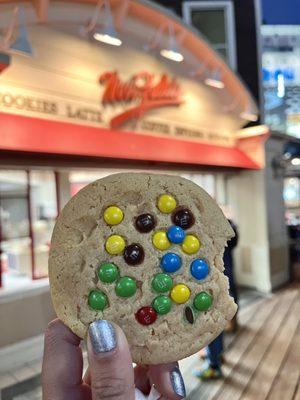 M&M sugar cookie