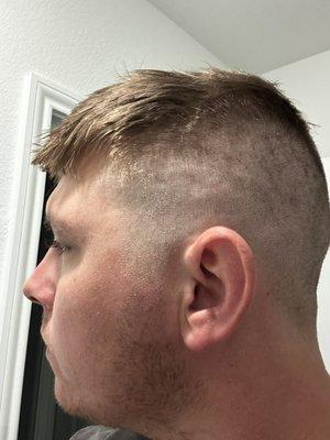 I'm sorry, there is zero fade there. Not even or anything.