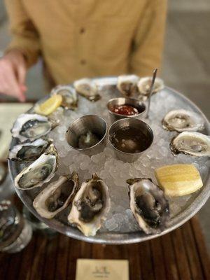 A Dozen Oysters (the Baja oysters were delicious!)