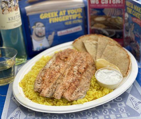 BROILED RAINBOW TROUT