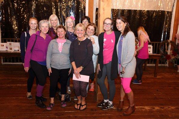 Annual Pilates for Pink.  Every year Bodylines fundraises for a local organization, The Healing Garden.  We have been doing it for 10+years!