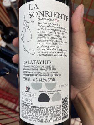 Really good red wine, highly recommend!