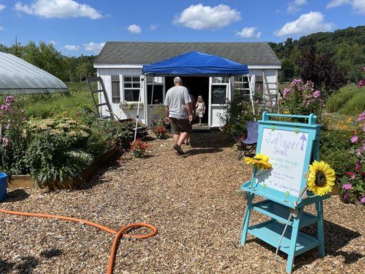 The farm stand