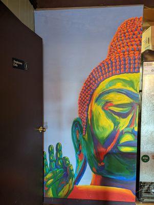 Buddha mural