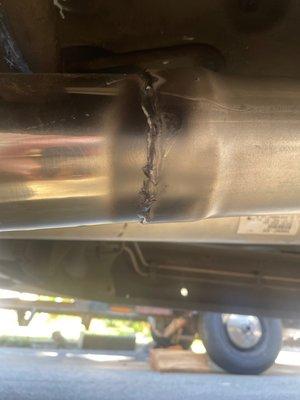 Terrible welds