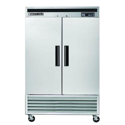 Reach-In Freezer, 2 Solid Doors,