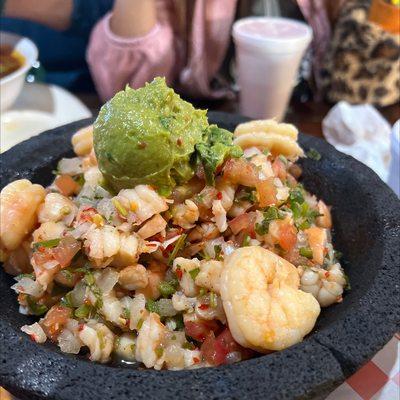 Shrimp ceviche