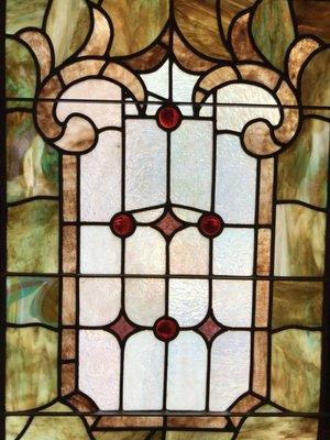 Beautiful stain glass.