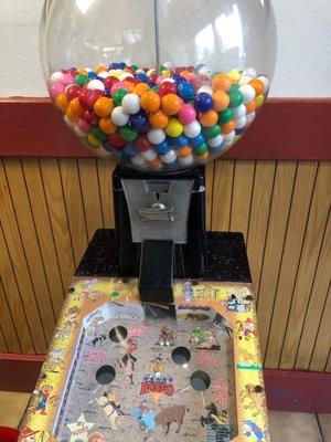 Antique gum ball/ rodeo machine