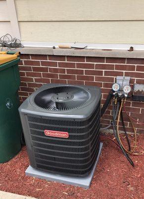 Goodman 13 seer Air Conditioning system-Elk Grove Village, IL