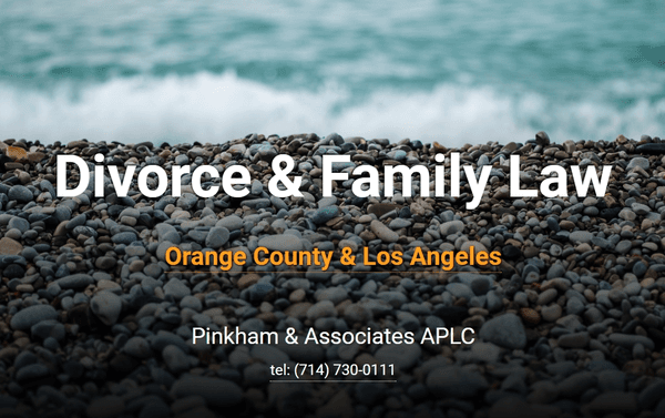 Divorce & Family Law, Orange County