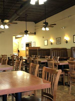 main dining area