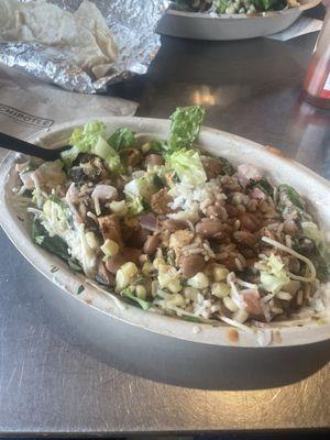 Chicken Burrito Bowl