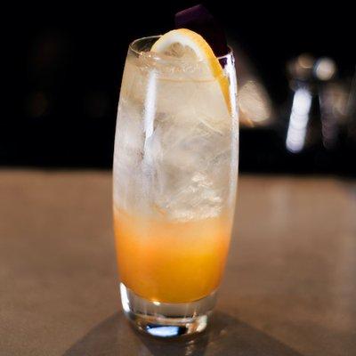 SUNNY DAZE - vodka, passionfruit, lemongrass, soda water