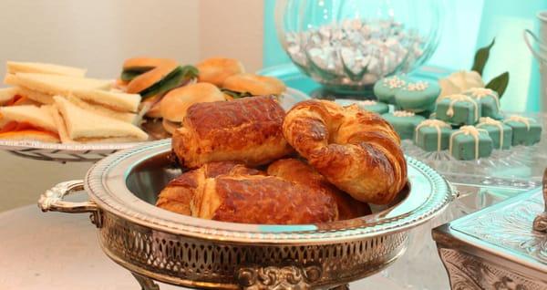 Hand made croissants...almond, chocolate, butter and ham&cheese