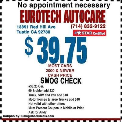 Discount Smog Check