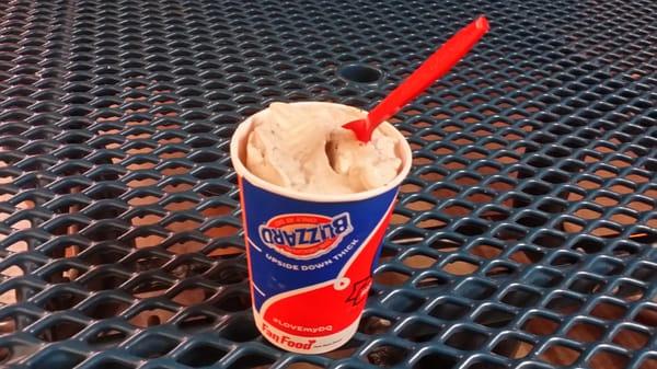 Brownie Blizzard. It was good!